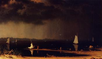 馬丁 約翰遜 赫德 Thunder Storm on Narragansett Bay 馬丁 約翰遜 赫德 Thunder Storm on Narragansett Bay
